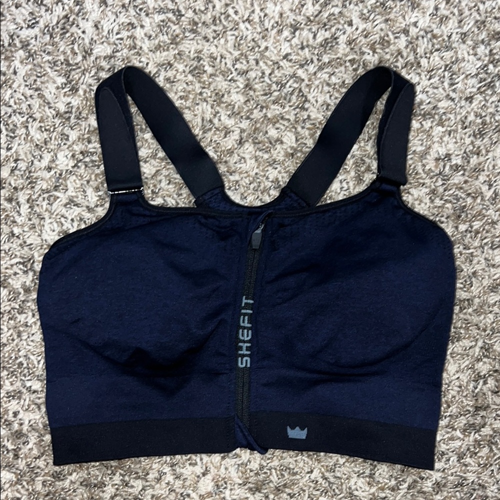Shefit Heather Indigo Low Impact Sports Bra